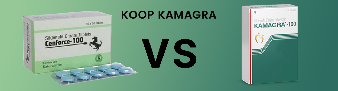 Cenforce 100 mg vs Kamagra 100 mg