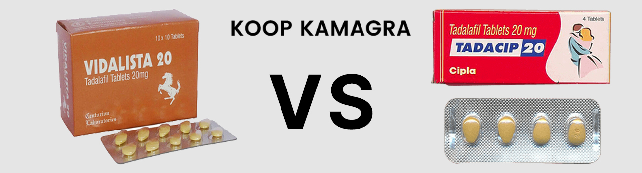 Vidalista 20 mg Vs Tadacip 20 mg