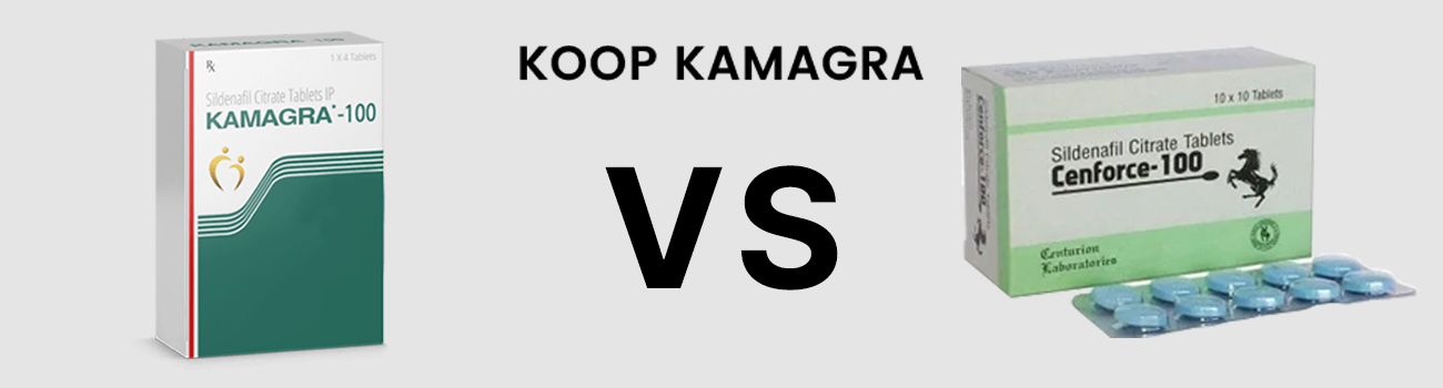 Kamagra vs Cenforce (Effectiviteit & Prijs)